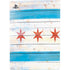 Chicago Flag Light Wood PS5 Digital Edition Console Skin
